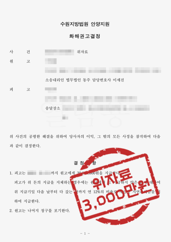 위자료청구소송 위자료청구절차 상간위자료 상간녀소송 위자료청구판결